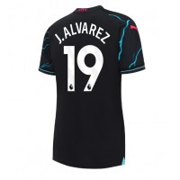 Manchester City Julian Alvarez #19 Tredje Tröja Kvinnor 2023-24 Korta ärmar